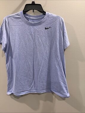 Nike Women’s Lavender Heather Short-Sleeve Crew Tee